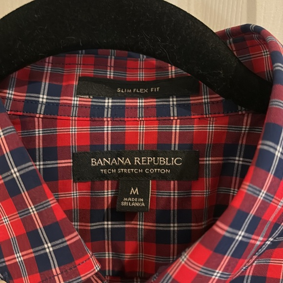 Banana Republic Plaid Button Down - Picture 3 of 4